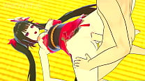 Sparkle gets hard Fucked through Rough Sex - Honkai Star Rail Hentai