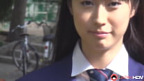 Tomomi Motozawa in school uniform sucks a classmate