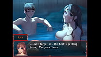 HAREM In Another World [ HENTAI Game ] Ep.27 BEST FRIEND love confession in the hot spring !