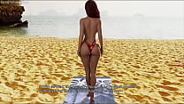 He Fucks His Stepmom's Bestfriend in The Pool, Horny Lucky Dude Dream To Fuck Sexy MILF - Milfylicious 3D Porn Game