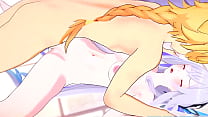 Skirk gets impregnated - Genshin Impact hentai