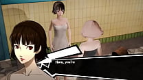 Joker invites Kawakami to the hot springs
