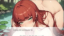 Spirit Harem [ Hentai Game ] Ep.2 Huge messy and wet creampie that redhead curvy girl !