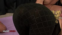 Blonde MILF Gets Hardcore Banged Shaved Pussy in Real Threesome Lingerie