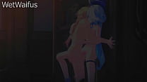 Furina and Aether take their Horny to the Bedroom - Genshin Impact Hentai