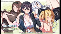 Summer Clover [ HAREM HENTAI GAME ] Ep.16 the step SISTER CUM TWICE in cowgirl position !