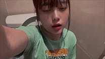 I masturbated in the supermarket toilet. I came with my legs in the air and it felt so good...