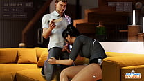 EP17: Tracy Sucking Her Man's Cock While He’s Playing - Living with Temptation: American Sunset