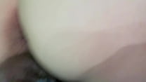 Petite stepdaughter sits on stepdad first thing in morning and makes him bust a huge massive load inside of her pussy