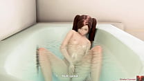 She Got Way Too Comfortable in the Bathtub...