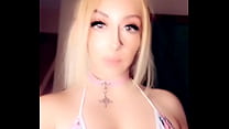 Blonde Latina Teen Ahegao Rossi Twerking Her Perfect Round Ass In Anime Thong Lingerie