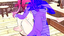 Lupa is in Heat and wants Hard Sex - Wuthering Waves Hentai